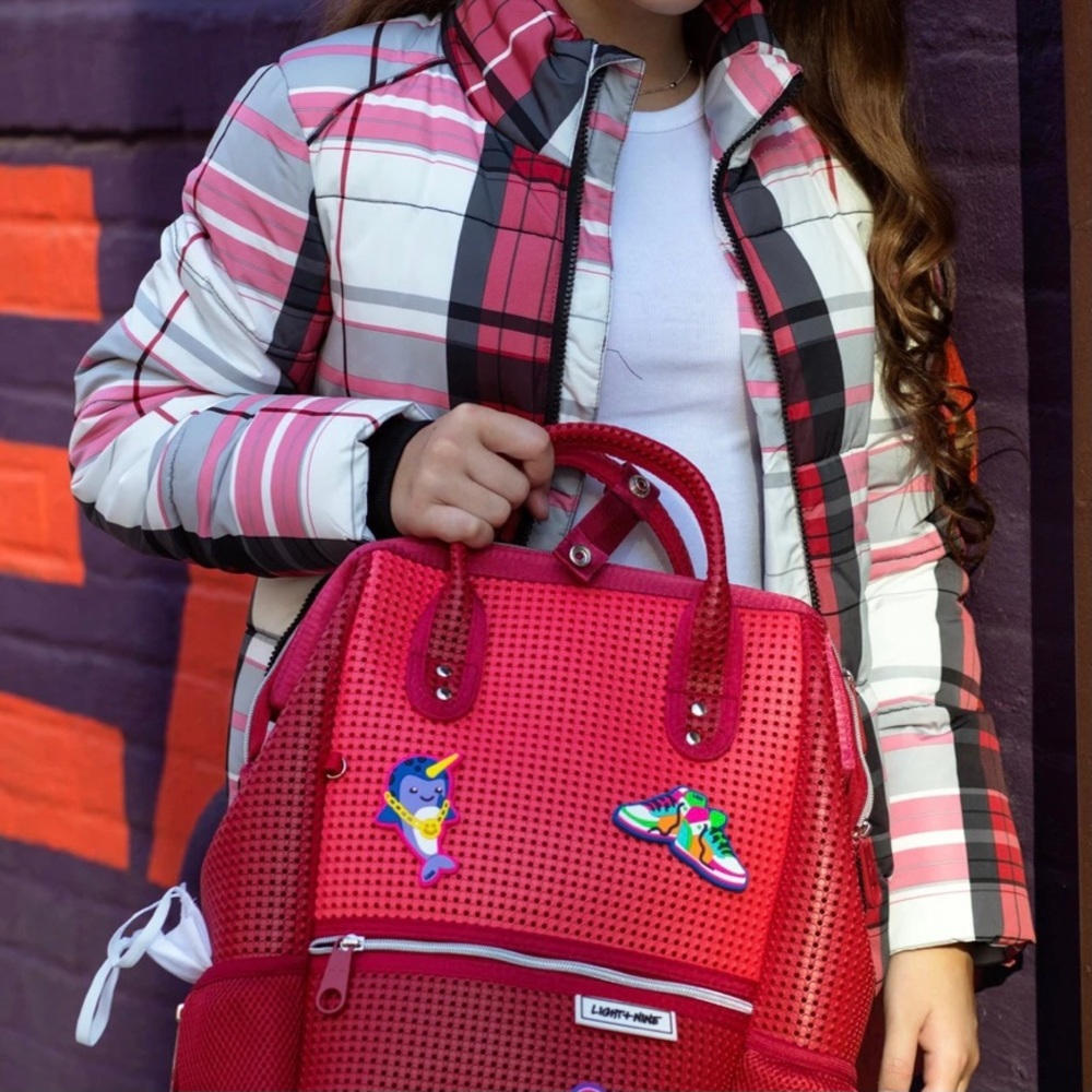 NWT- LIGHT+NINE  super light  🎒 in Rose Confetti - Picture 4 of 4